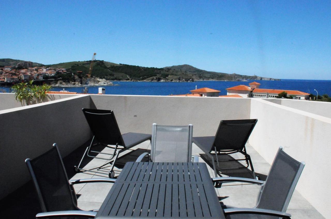 Appartement Avec Grande Terrasse Vue Sur Mer บันยุลส์-ซูร์-แมร์ ภายนอก รูปภาพ